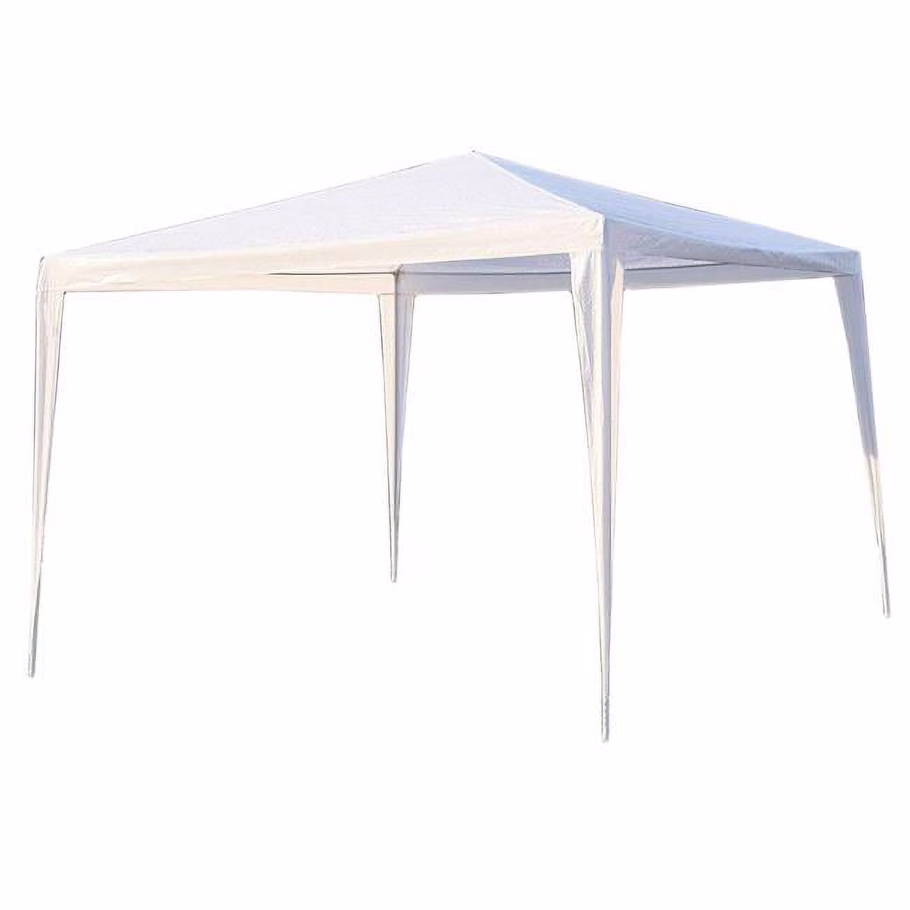 ALEKO GZ10x10WH Waterproof Gazebo Tent Canopy For Outdoor Events Picnic Parties, White Color