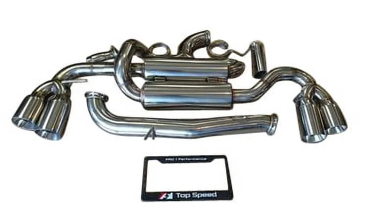 AUDI TTS 2.0T 09-13 CAT-BACK EXHAUST SYSTEM