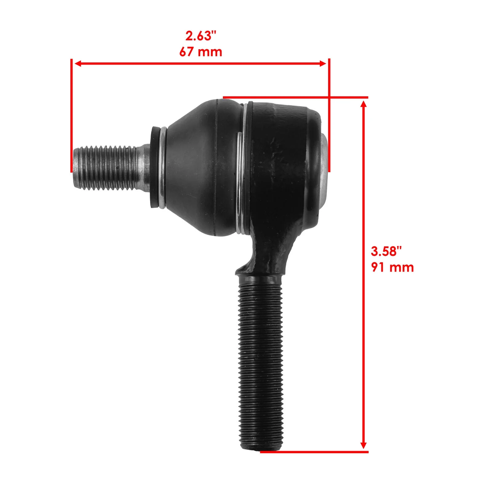 NEW for John Deere Gator XUV 620i 625i UTV Set oF 2 Tie Rod End / Ball Joints