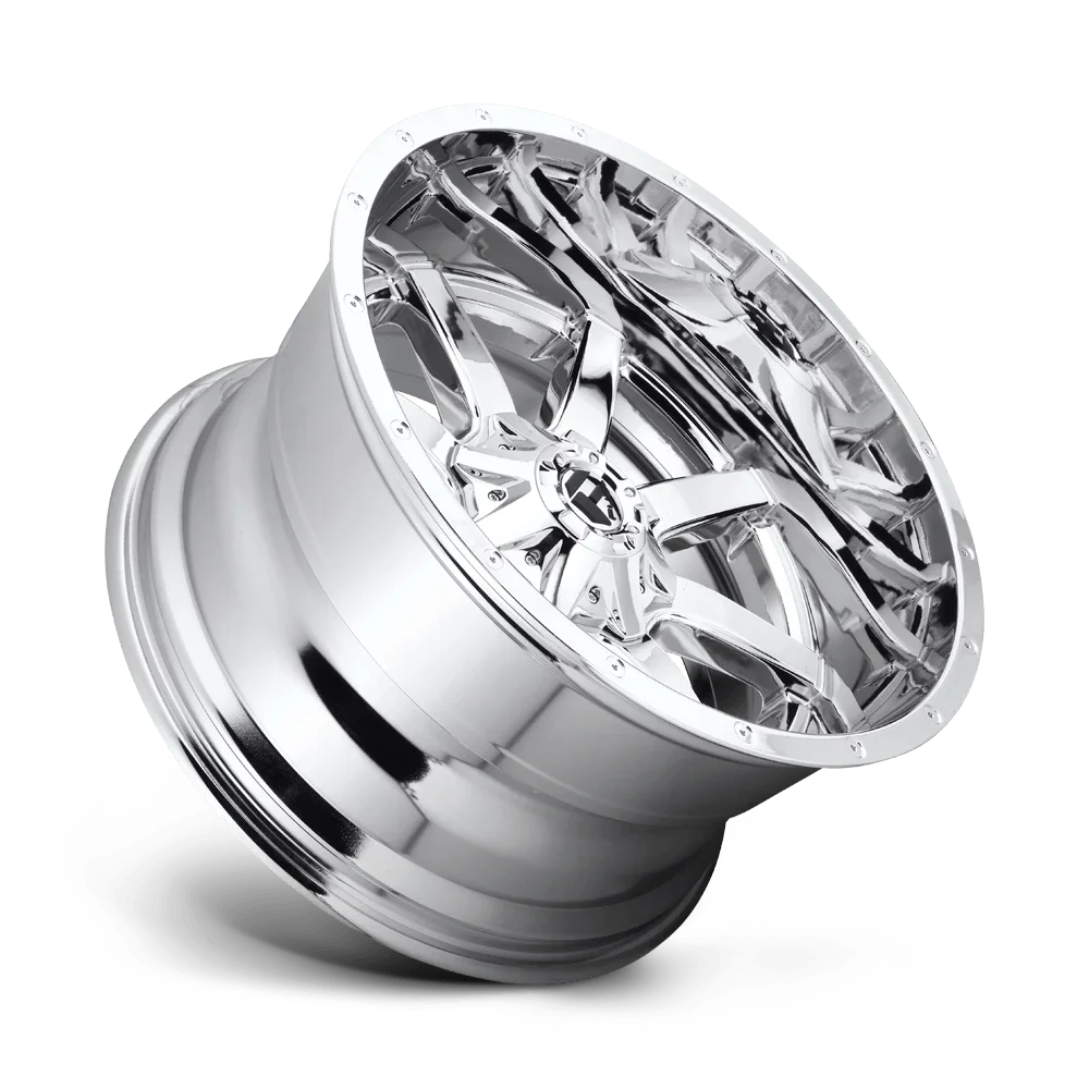 Fuel 1PC Aluminum Rim D536 MAVERICK 22X10in Chrome Plated Finish, D53622001757