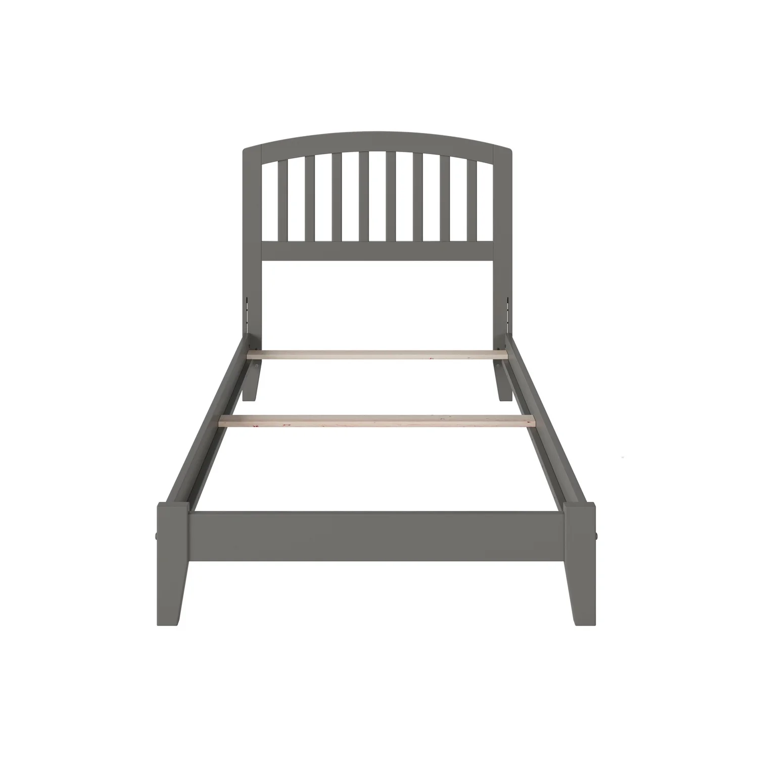 Richmond Twin Traditional Bed in Grey