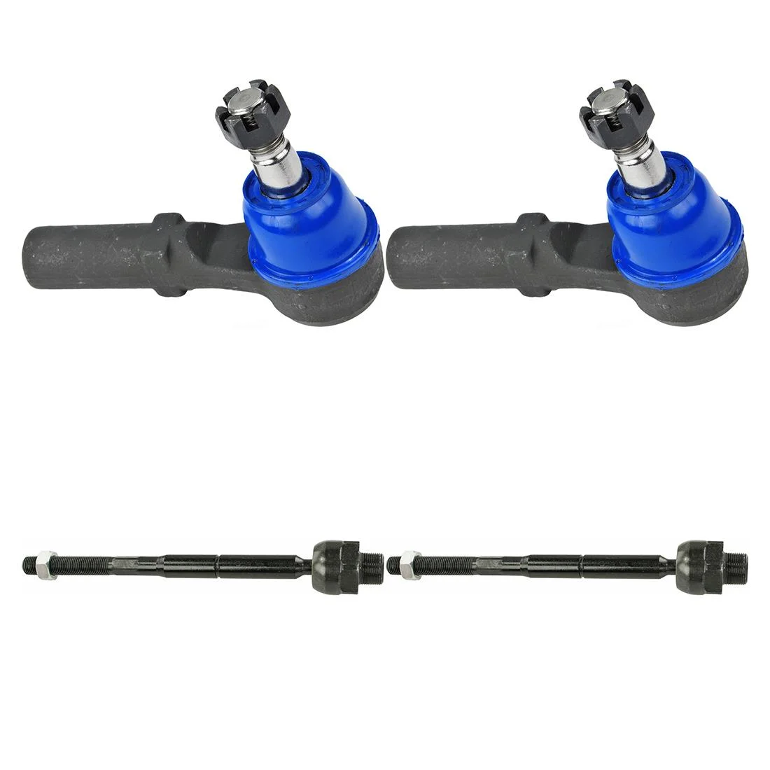 For Dodge Durango Mevotech Supreme 4X Front Inner & Outer Steering Tie Rod End