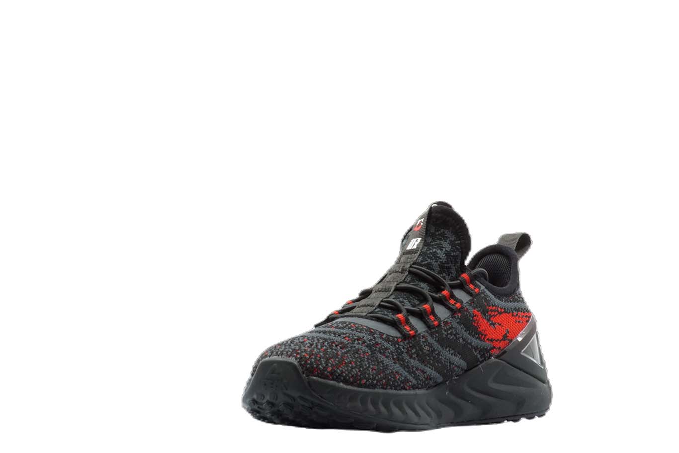 [EK9450] Kids Youth Peak Taichi 1.0 Plus Black Melange Running Shoes - 5.5 - (Youth)