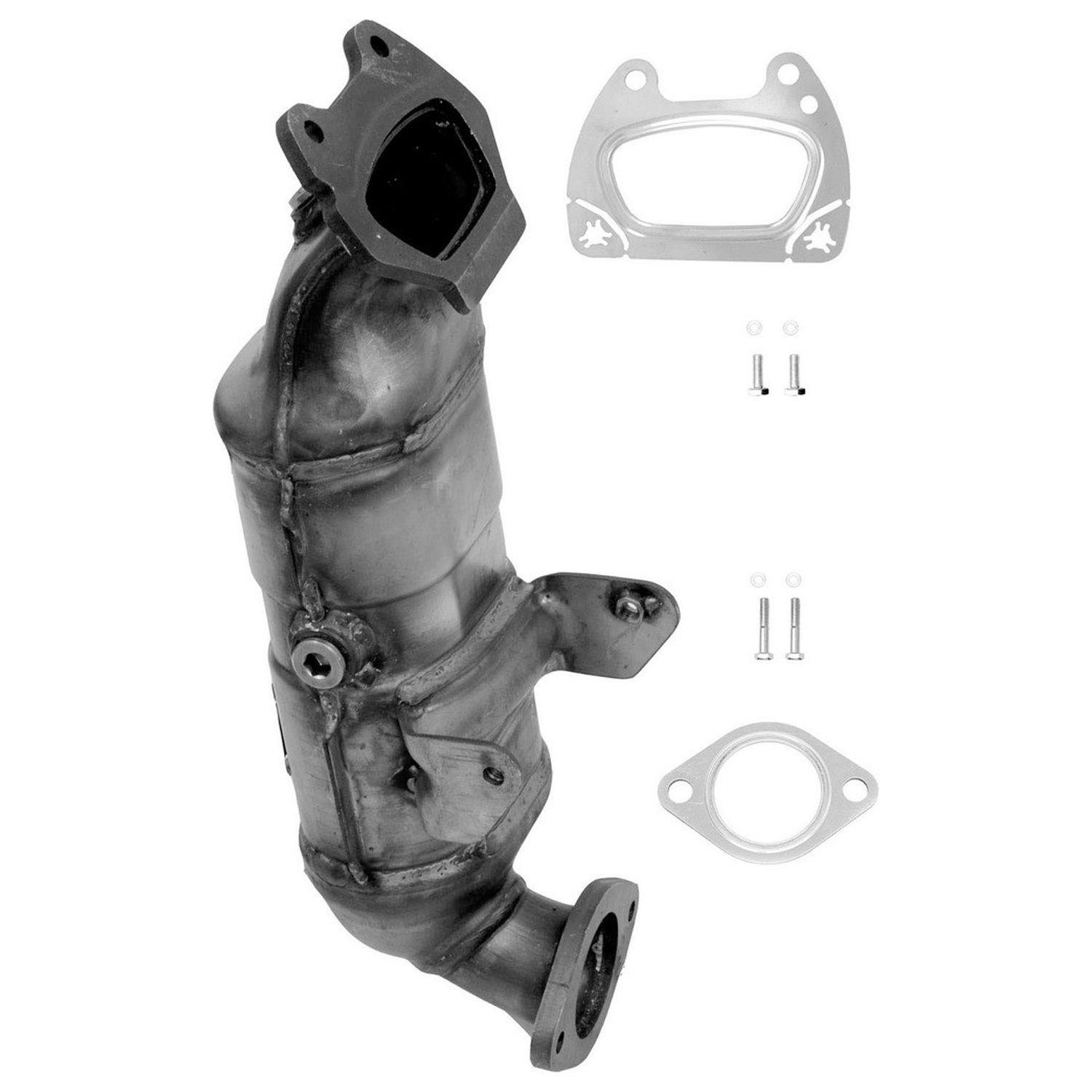 Fits/For Eastern Catalytic Exhaust Manifold With Integrated Catalytic Converter Fits select: 2014-2021 RAM PROMASTER 2500, 2014-2021 RAM PROMASTER 3500