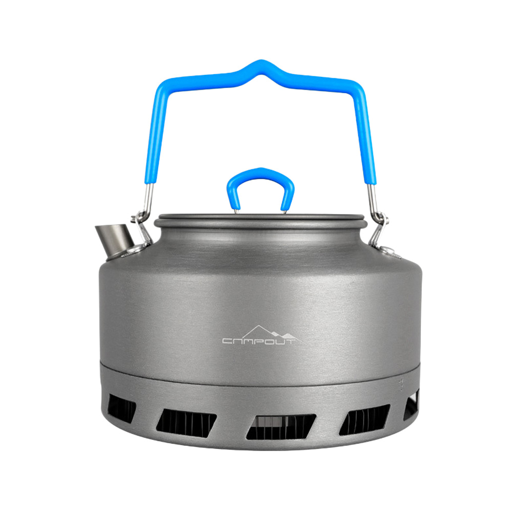 Compact Camping Kettle Aluminum Teapot 1L