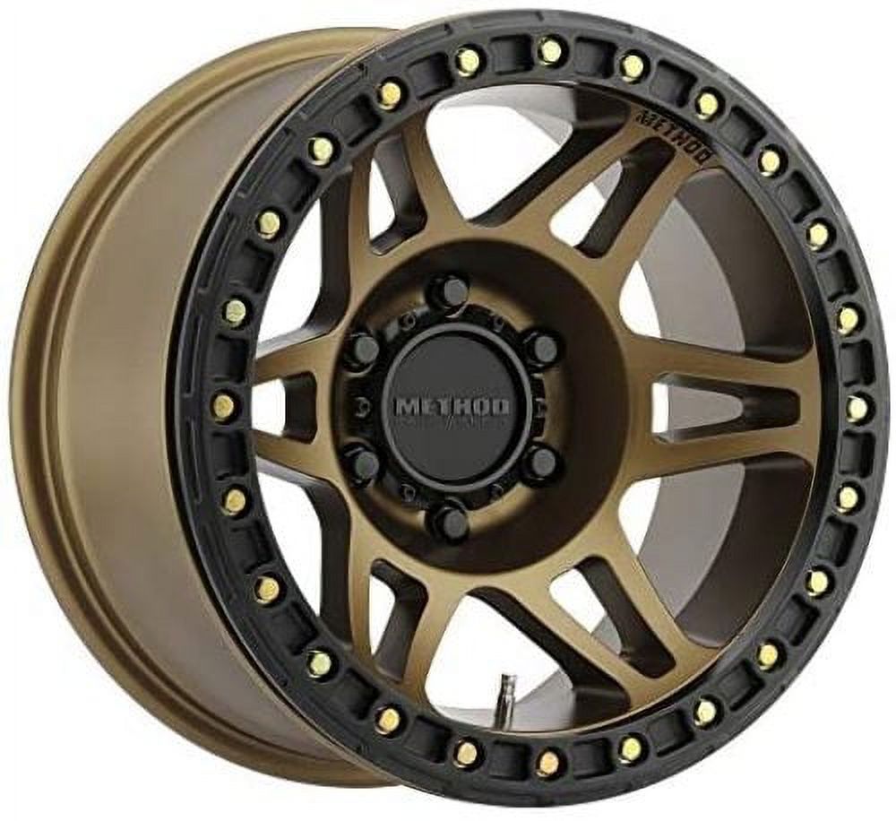 Method Race Wheels MR312 17X8.5 8X165.1 0Et 130.81mm Matte Black Wheel Fits select: 2015-2019,2021 JEEP WRANGLER UNLIMITED