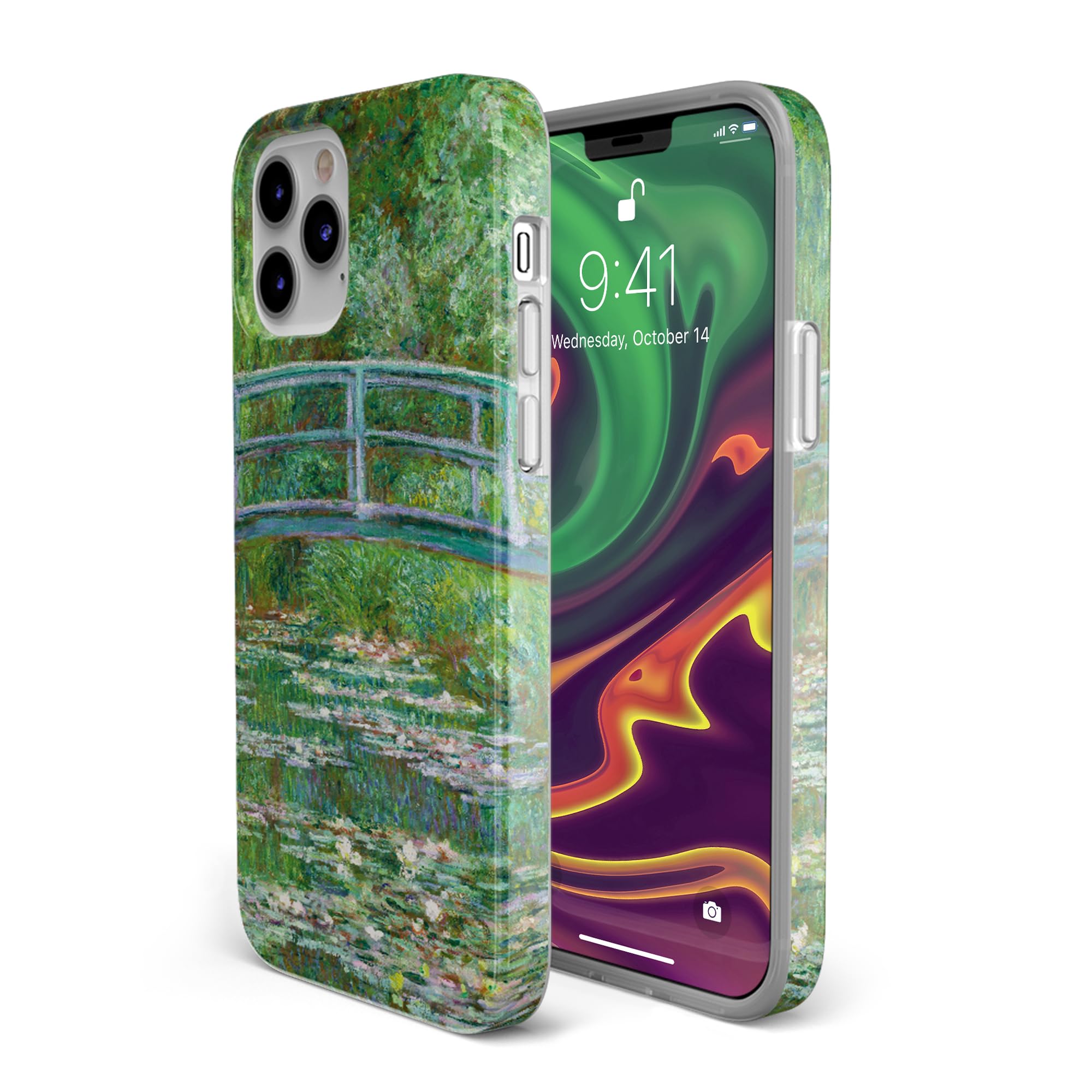 Casely iPhone 12 Pro Max Case | Monet’s Bridge | The Met Museum Case | Classic