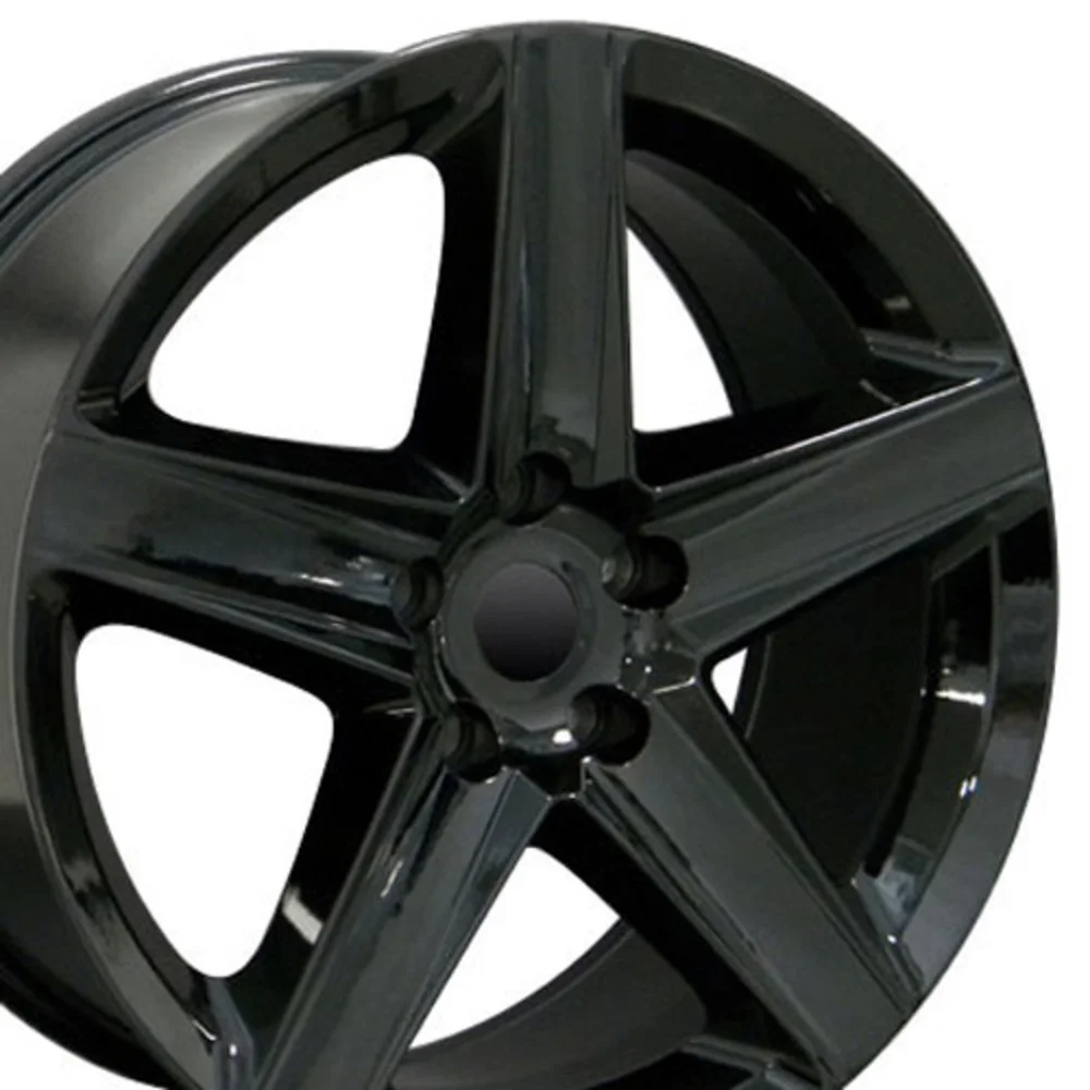 20 inch Rim fits 99-18 Jeep Grand Cherokee Gloss Black Aluminum Wheel Direct Fit