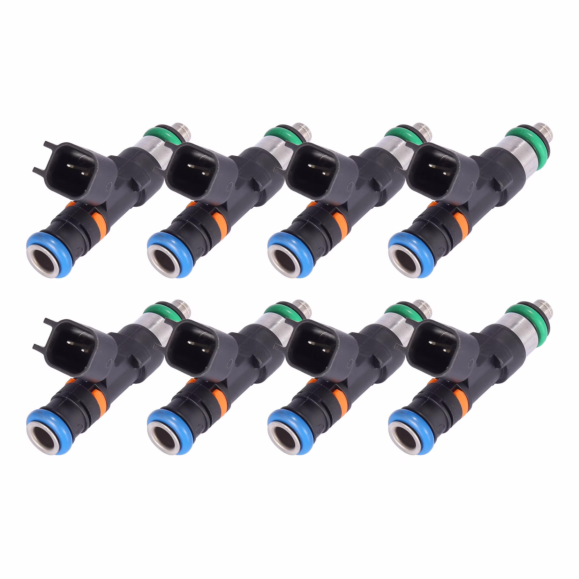 8pcs 0280158049 Flow Matched Fuel Injector for Pontiac GTO 6.0L for Chevrolet Corvette 6.0L for Cadillac CTS 6.0L