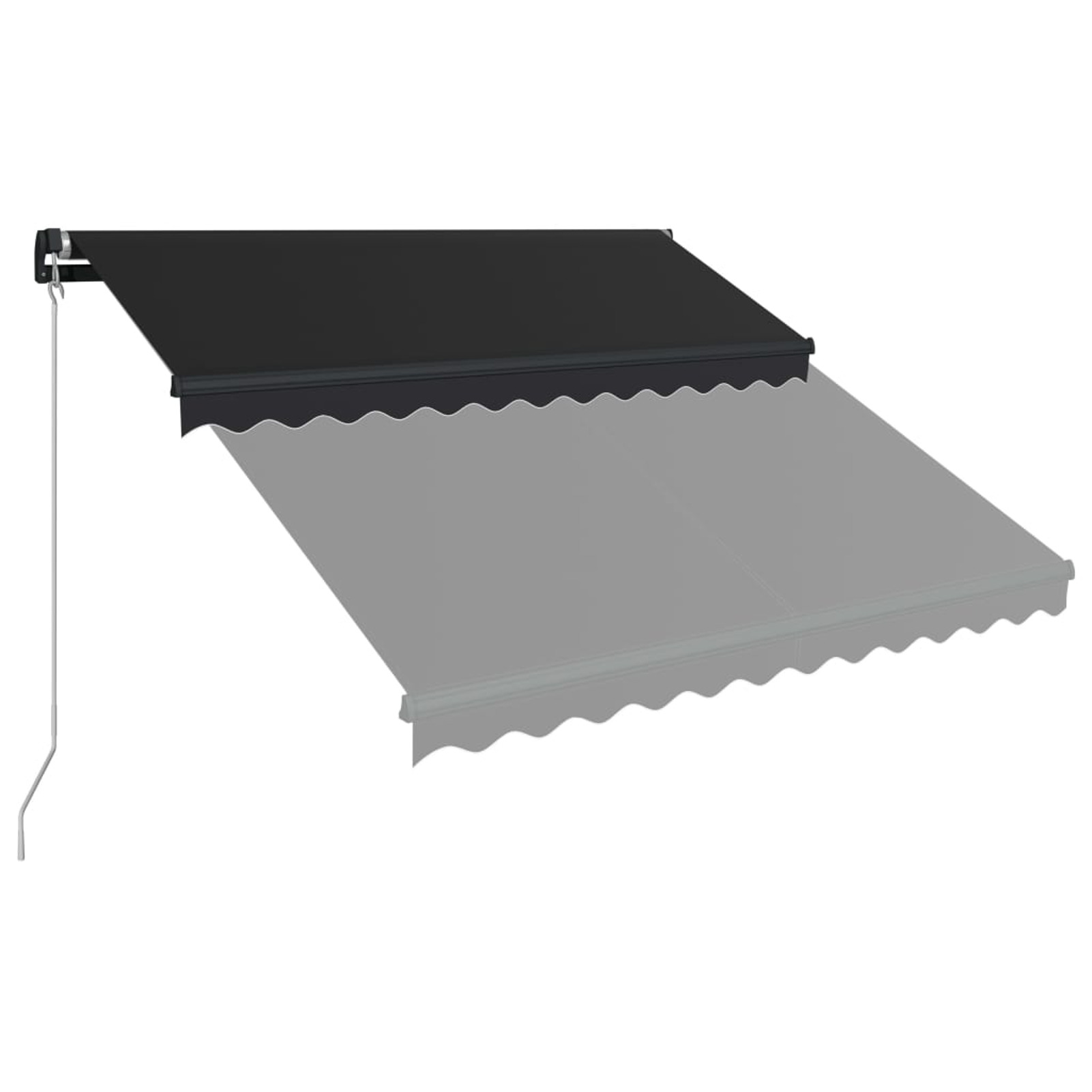 Walmeck Manual Retractable Awning 118.1