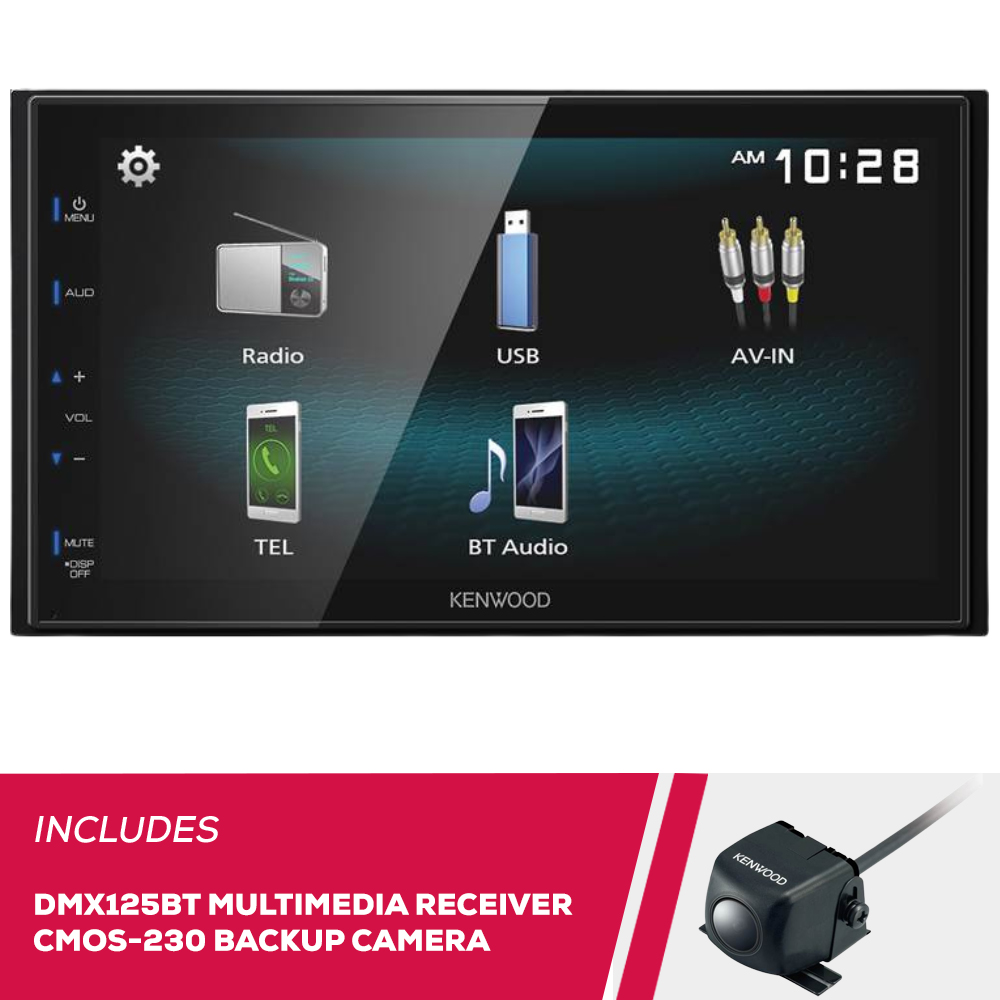 New Kenwood DMX125BT 6.8