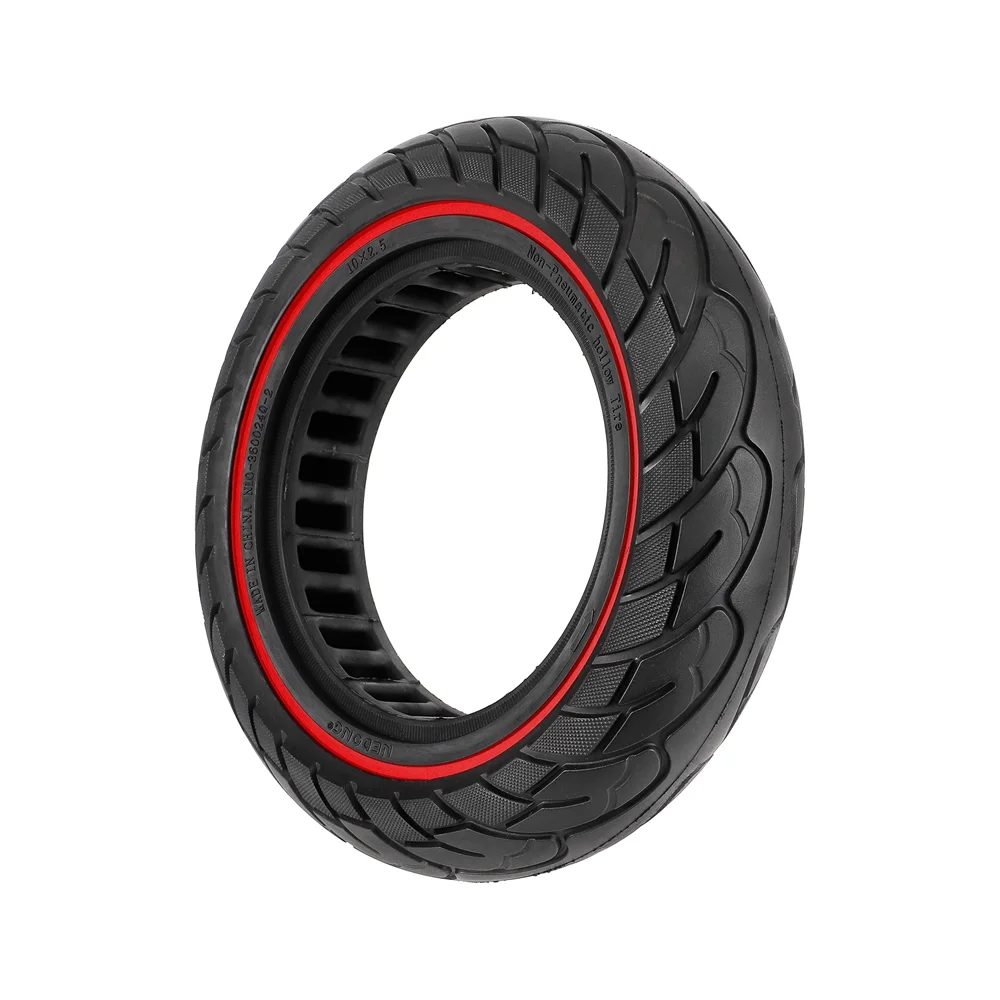 Tomshoo 10x2.5 Inner Hollow Honeycomb Solid Tire 10 Inch Electric Scooter Explosion-Proof Tubeless Tire FrontRear Tire Compatible with Max G30 Electric Scooter 6070-6.5 Tire