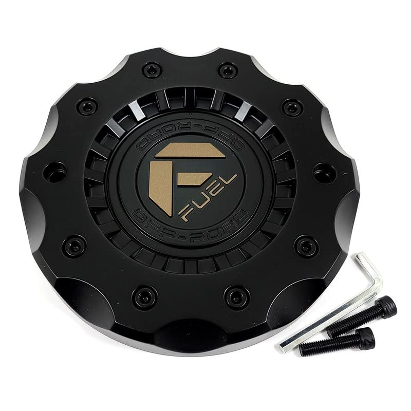 Fuel Off-Road Wheels Matte Black Wheel Center Hub Cap 8-1/2