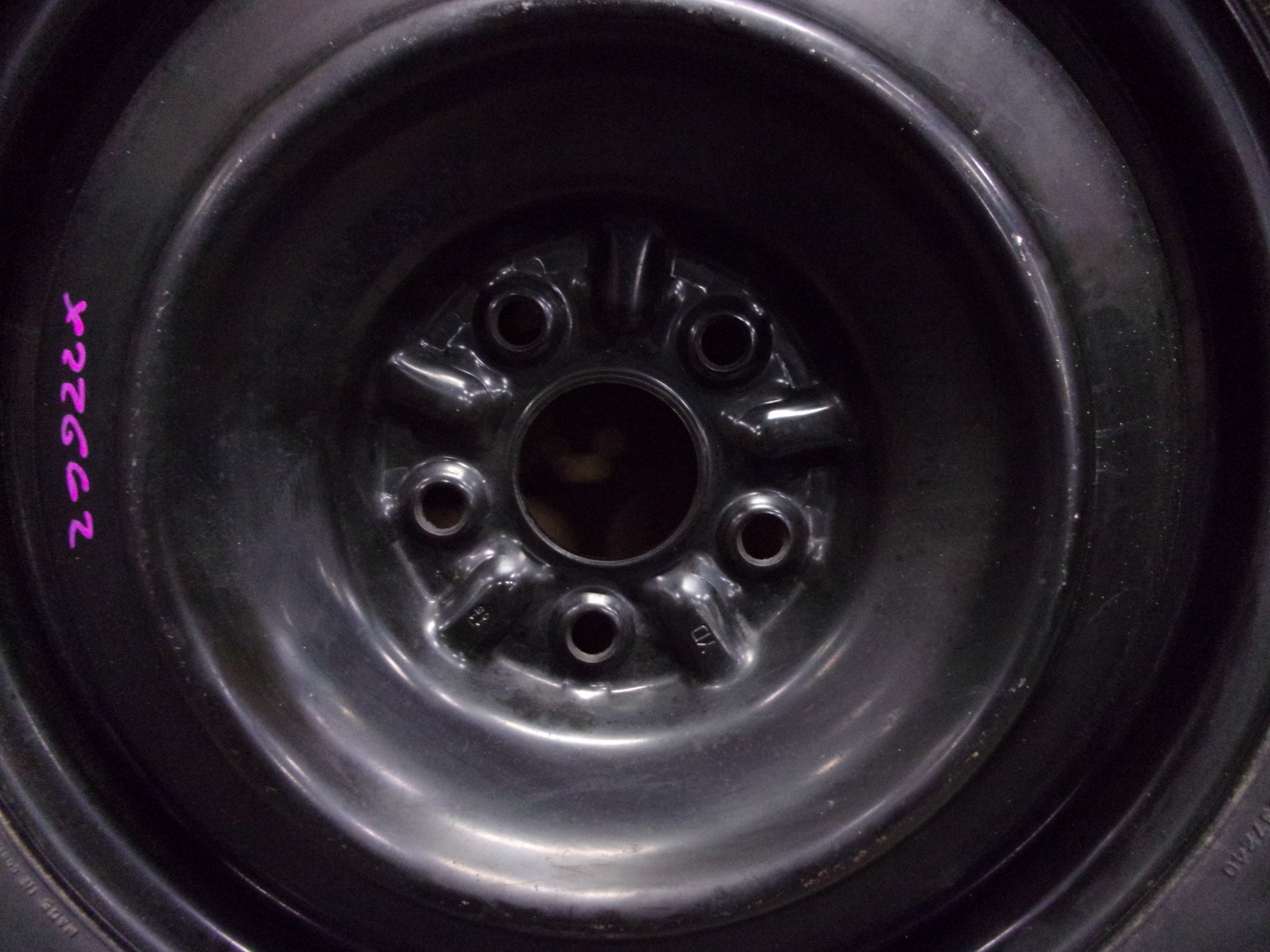 Pre-Owned 2007-2015 Lincoln MKX 17x4-1/2 Steel Wheel T165/80R17 Compact Spare Tire OEM (Good)
