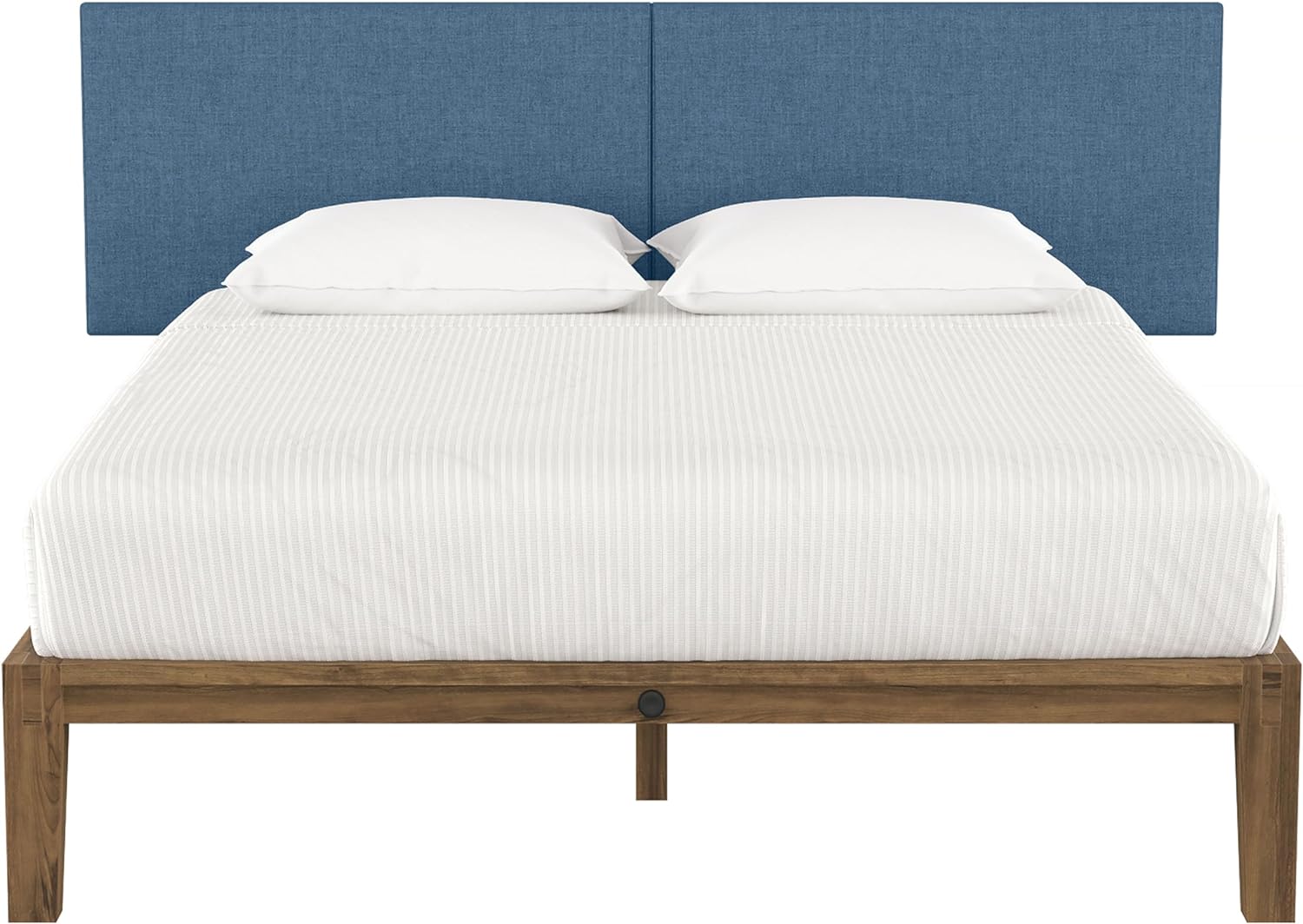 Panelist Modern Padded Headboard- Set Of 2 Wall Mounted Panels (Each 22.5