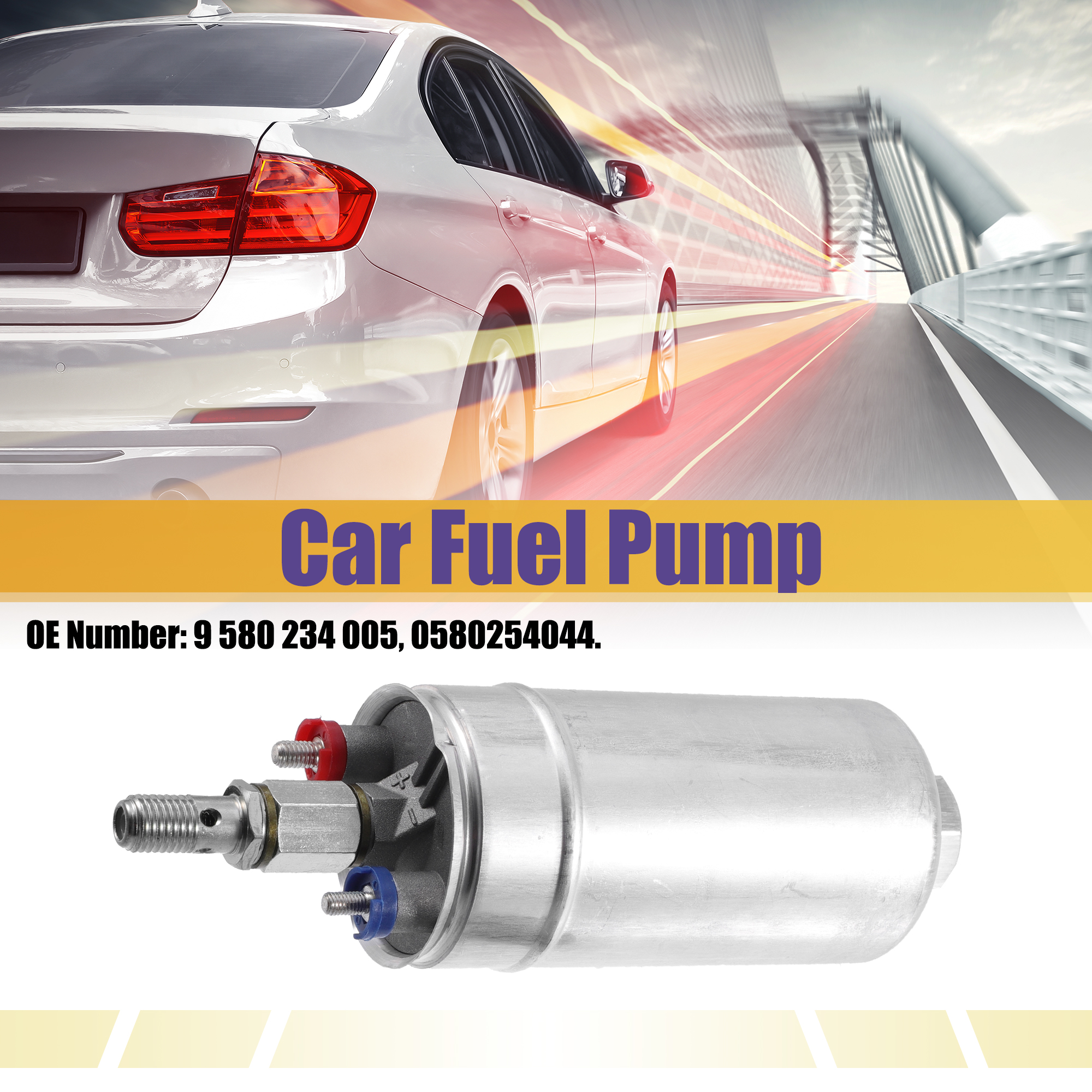 Unique Bargains 1 Set Auto Car Fuel Pump Replacement Fit for Honda Civic 1994-2013 Silver Tone