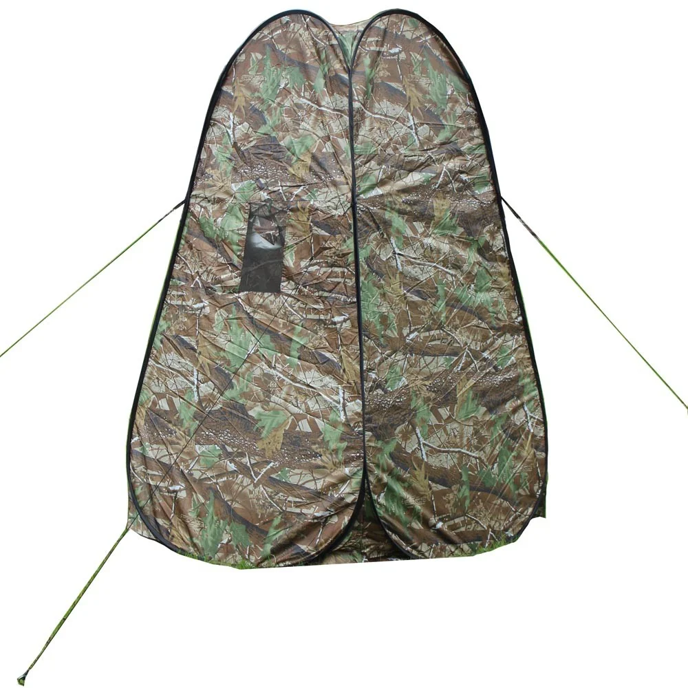 Tomshine Portable Shower Toilet Tent Camping Pop Up Tent Camouflage Changing Tent