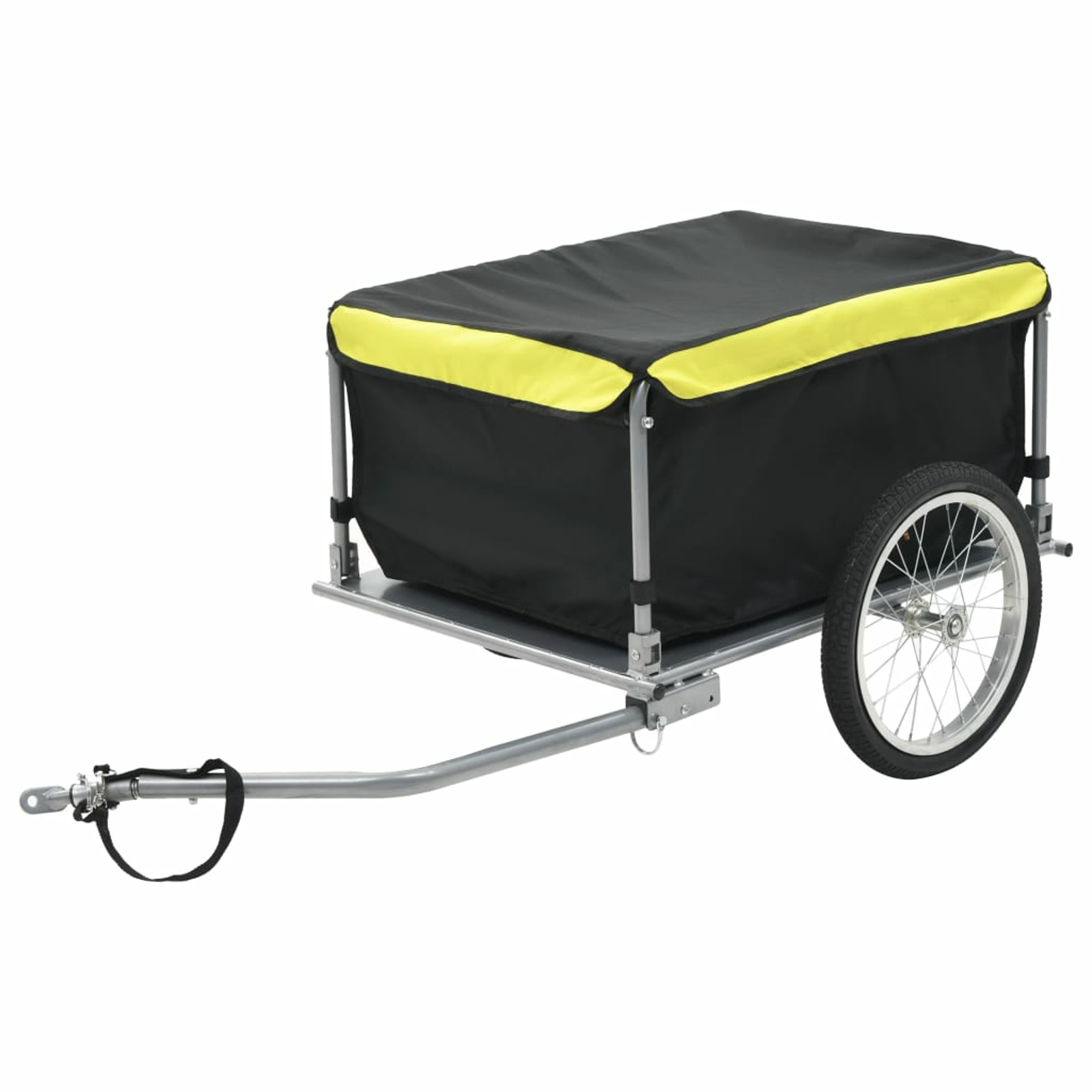 Uteam Black Yellow Bike Trailer Load Capacity 143.3 lb