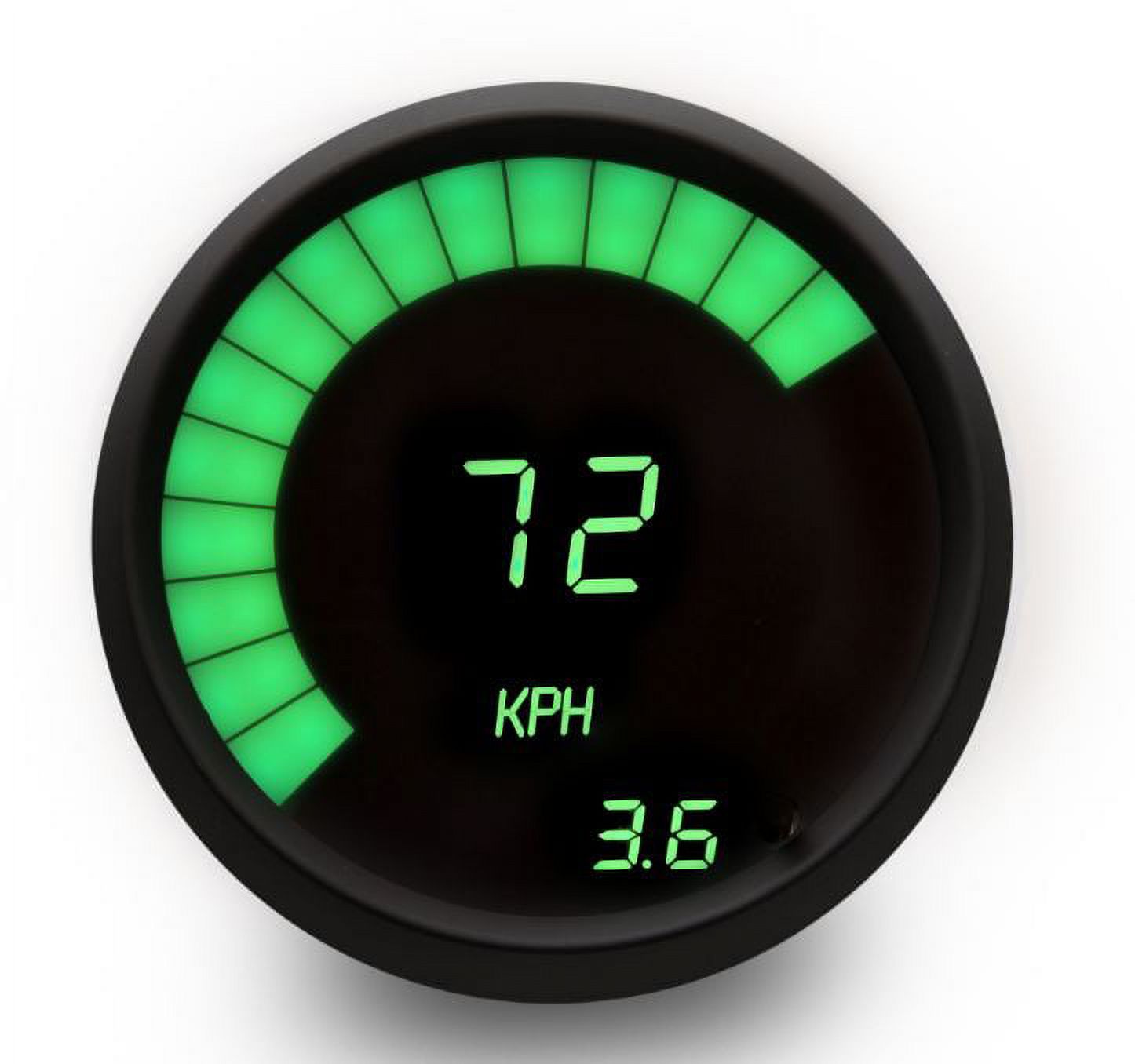 Intellitronx Led Digital Speedo/Tach Green Bk Kp M9250gm