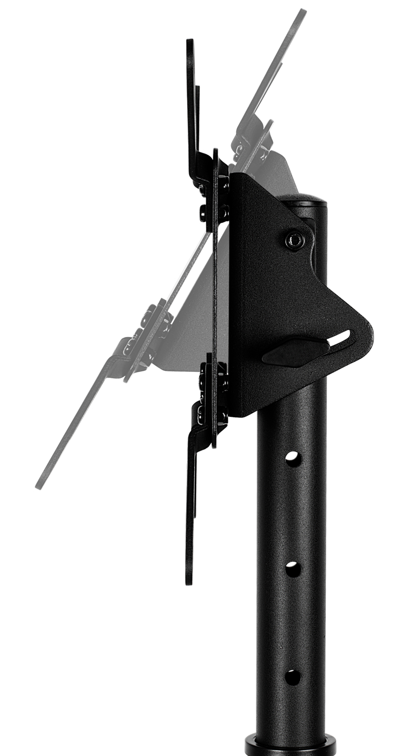 Mount-It! Adjustable Mobile TV Stand, up to 42 inch Tv's, with Rolling Stands, Home and Commercial