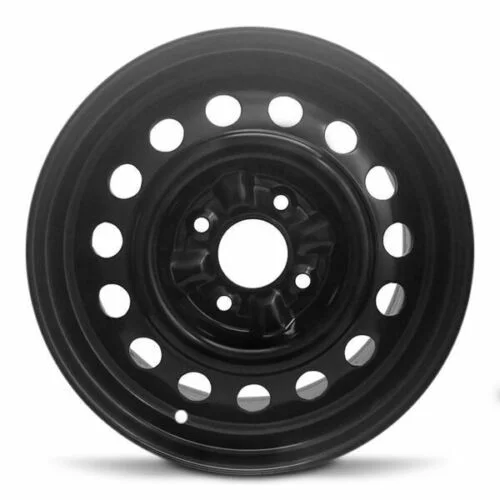 15 Inch Wheel for 1993-2001 Nissan Altima 4 Lug Black Steel Rim