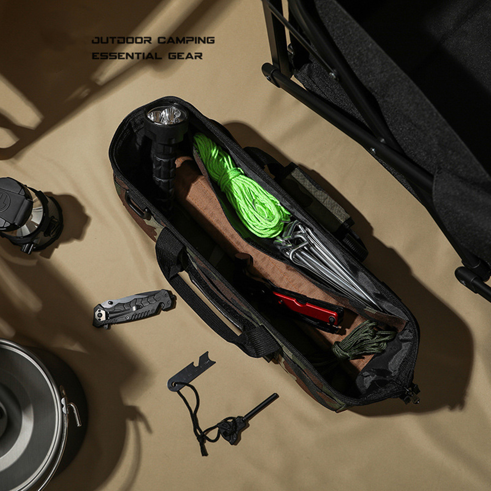 Cathoe Outdoor Camping Storage Bag Equipment Bags for Organize Camping Tent