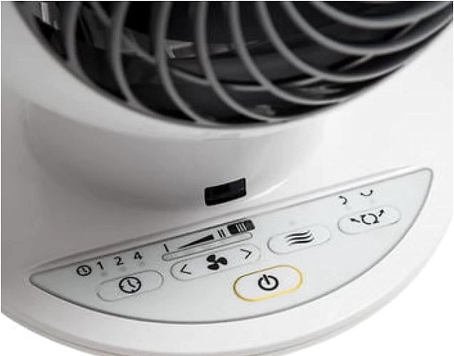 SC15T, Remote Controlled Compact Globe Oscillating Circulating Fan, White, 1 Pack