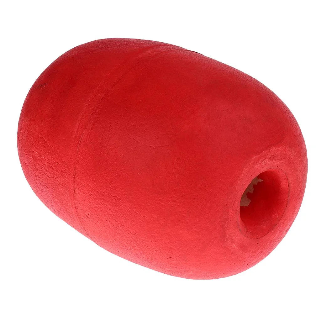 Swimming Marine Water Fishing Anchor Line Rope Float Buoy Marker - Various Sizes & Colors - Red, 14x20cm