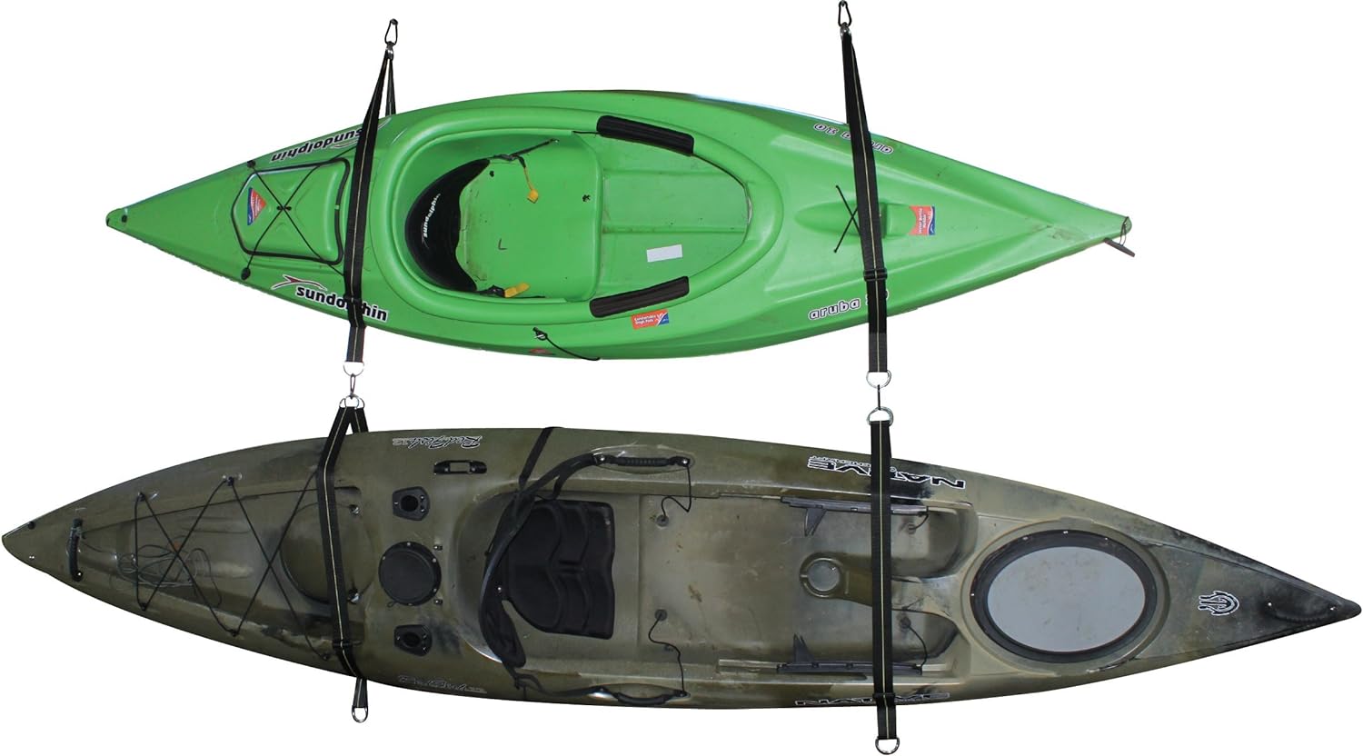 Expandable & Adjustable Kayak Storage Hanging Kit