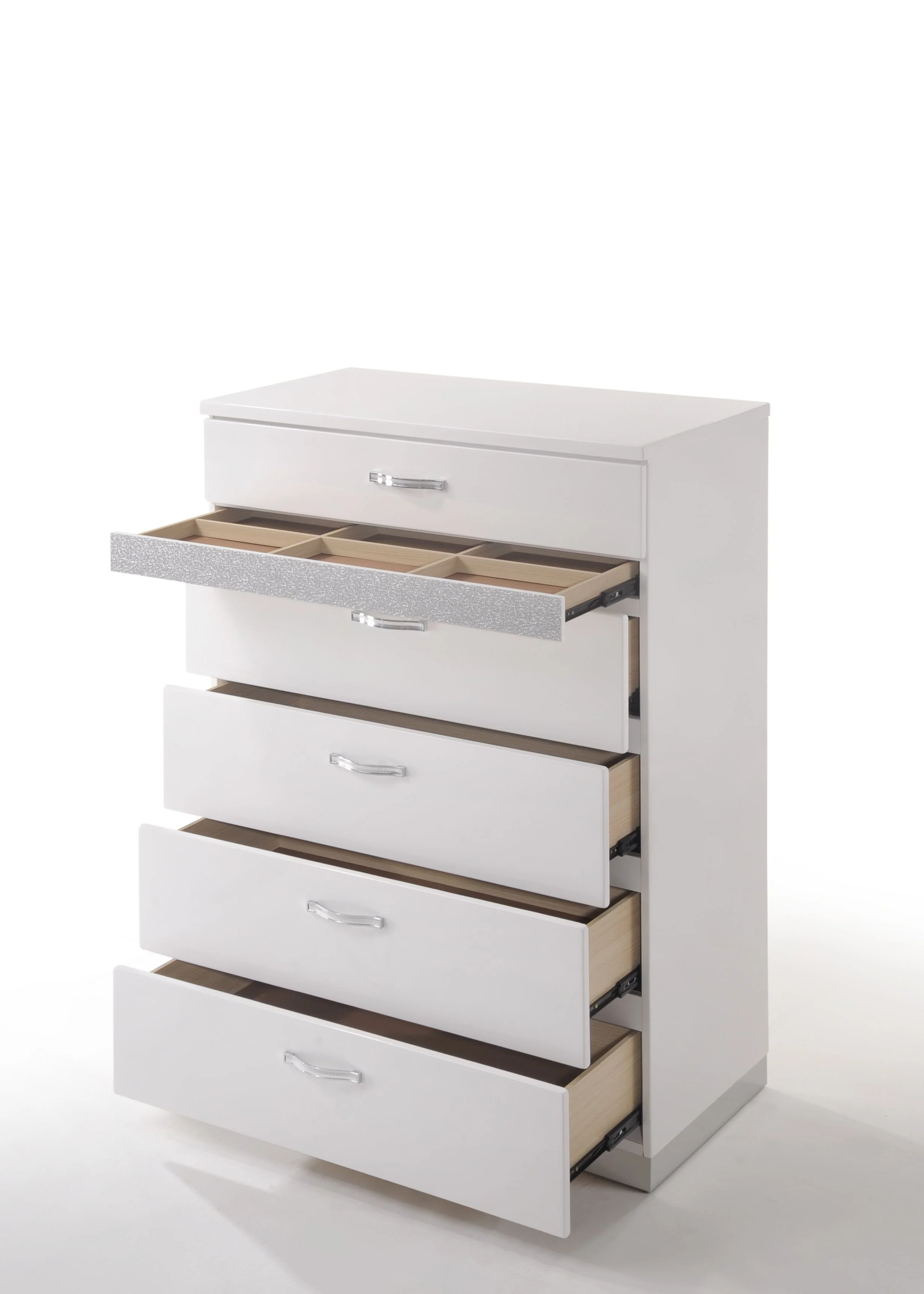 ACME Naima II Chest in White High Gloss 26776