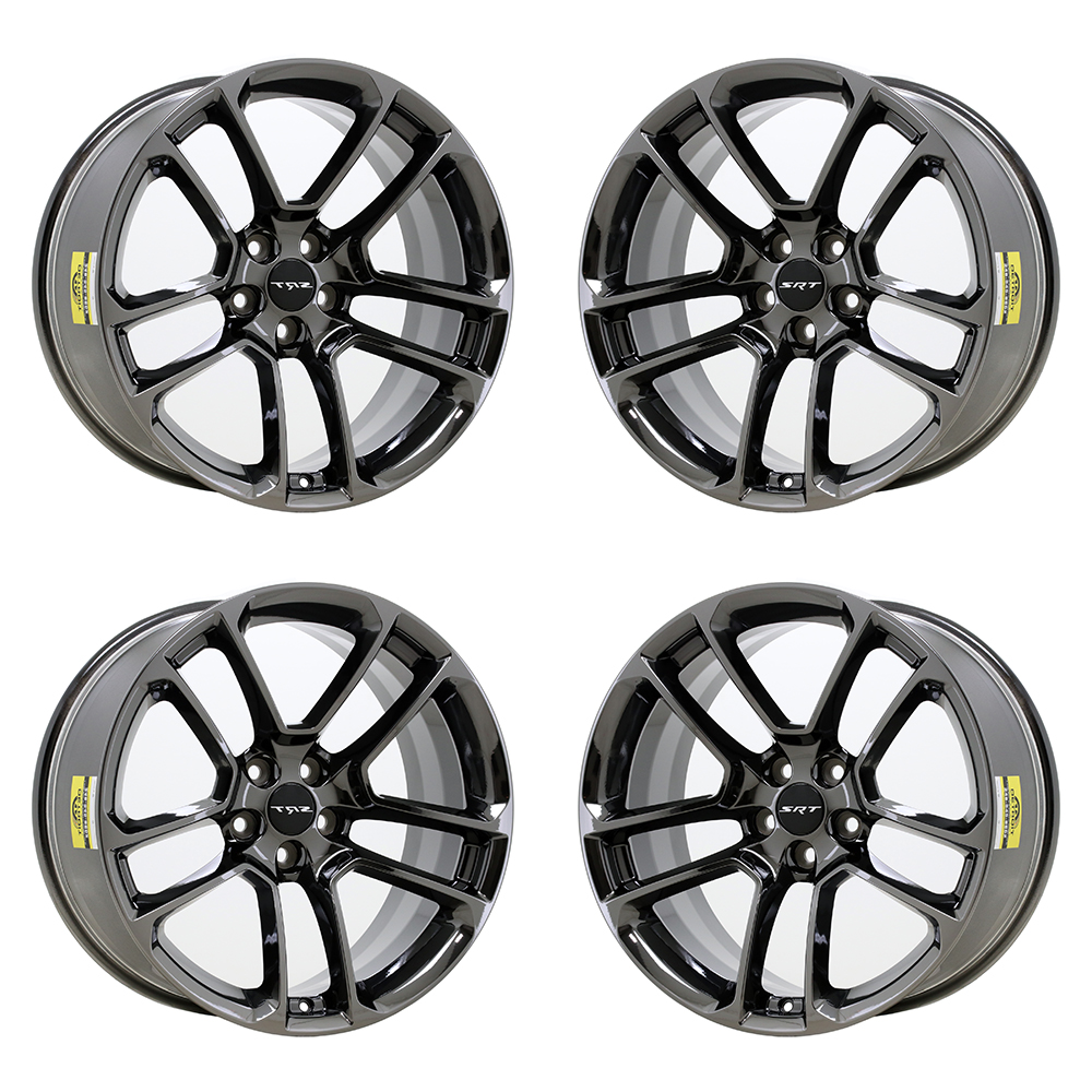 DODGE CHARGER 2019 - 2023 PVD BLACK CHROME Factory OEM Wheels Rims (Not Replicas) (H)