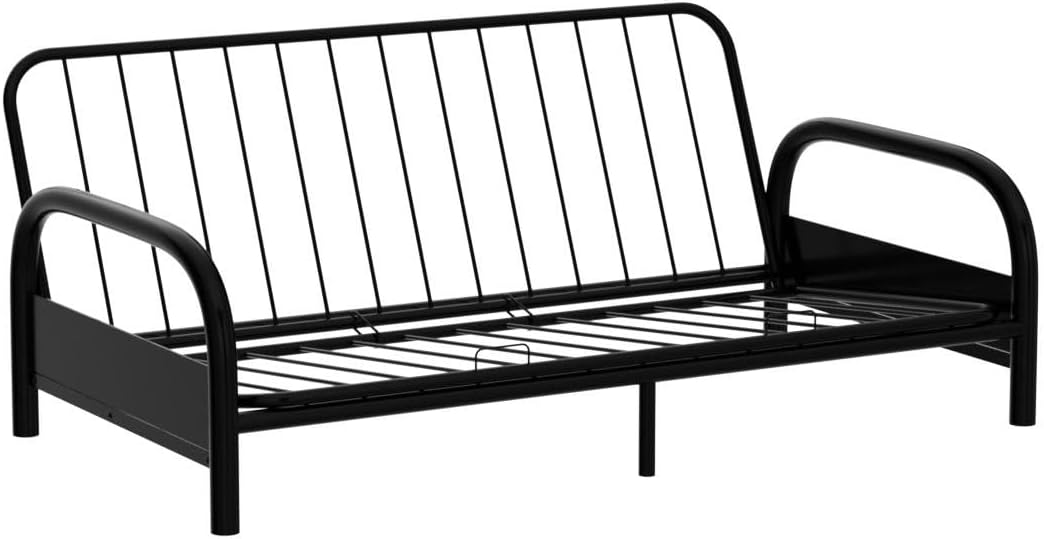 Alfonso Adjustable Futon Frame in Black