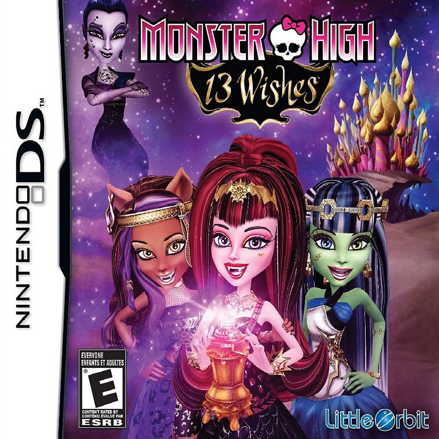 Restored Monster High: 13 Wishes (Nintendo DS, 2013) (Refurbished)