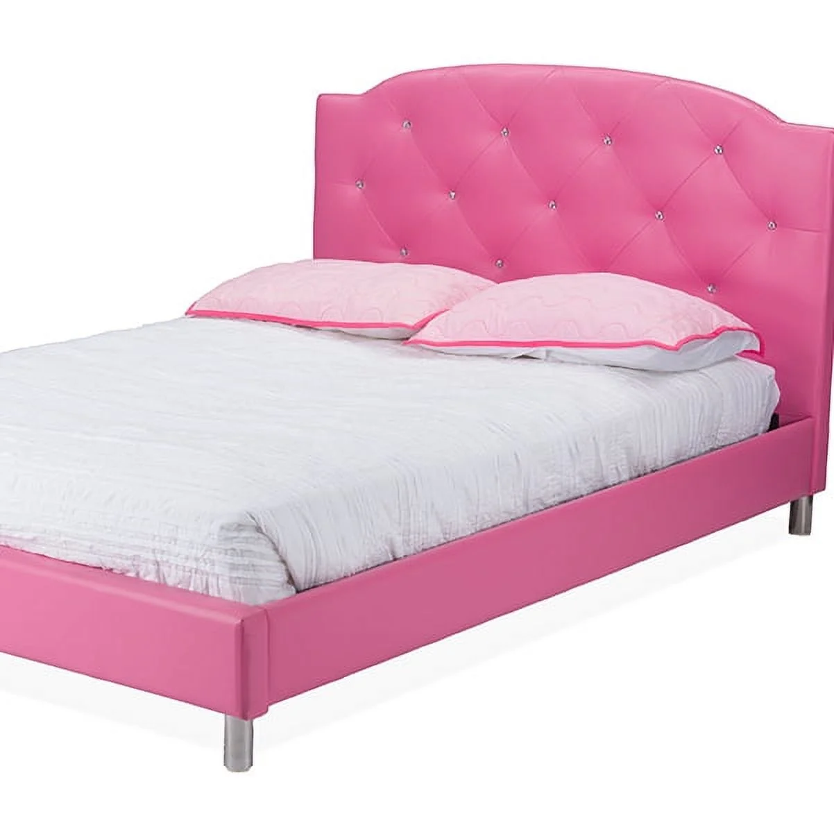 Baxton Studio Canterbury Leather Contemporary, Multiple Sizes, Multiple Colors