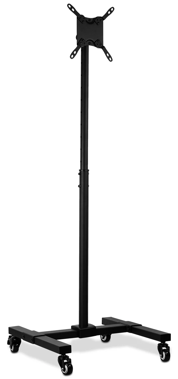 Mount-It! Adjustable Mobile TV Stand, up to 42 inch Tv's, with Rolling Stands, Home and Commercial
