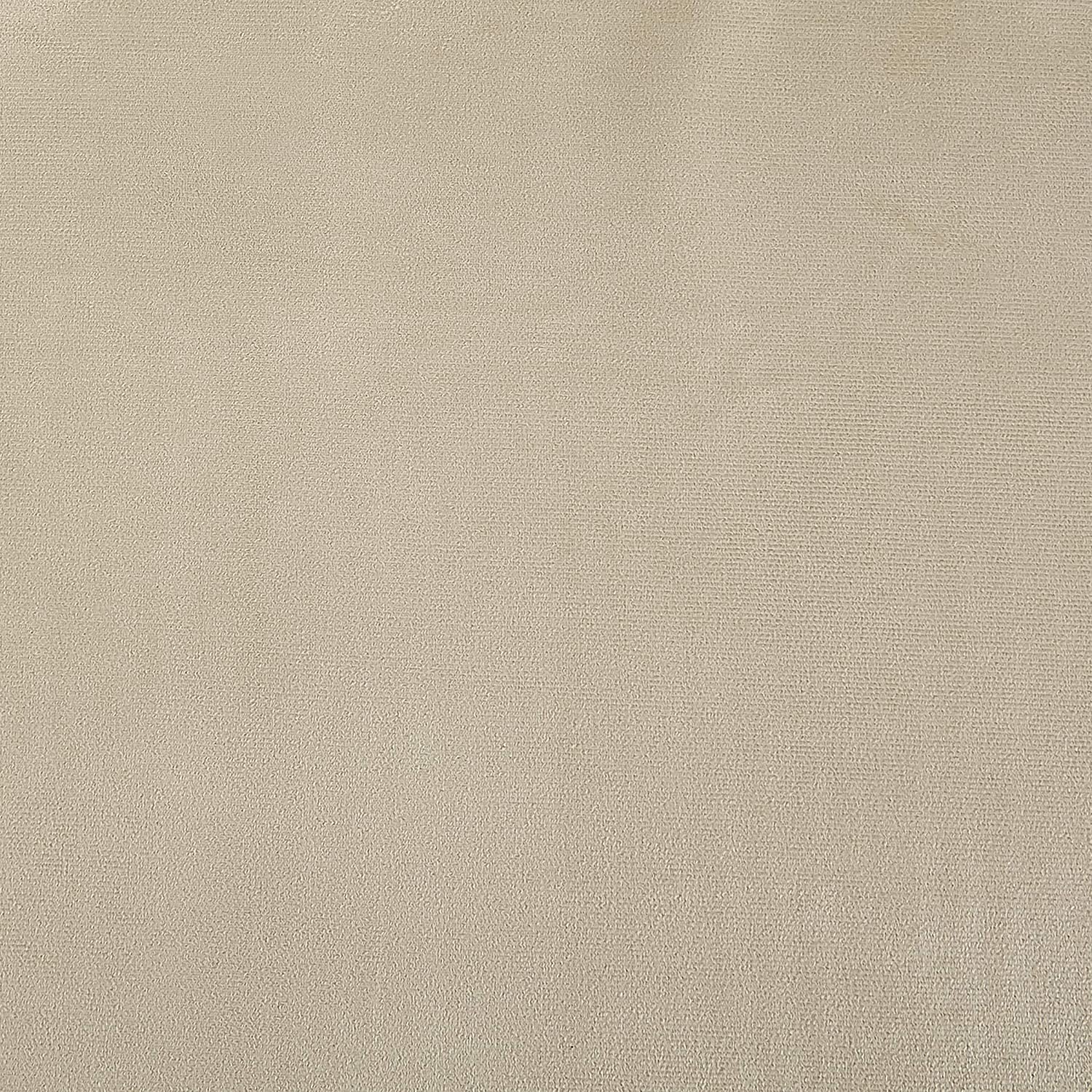 Sun Zero Amherst Velvet 96-Inch Thermal Total Blackout Back Tab Window Curtain Panel in Ecru