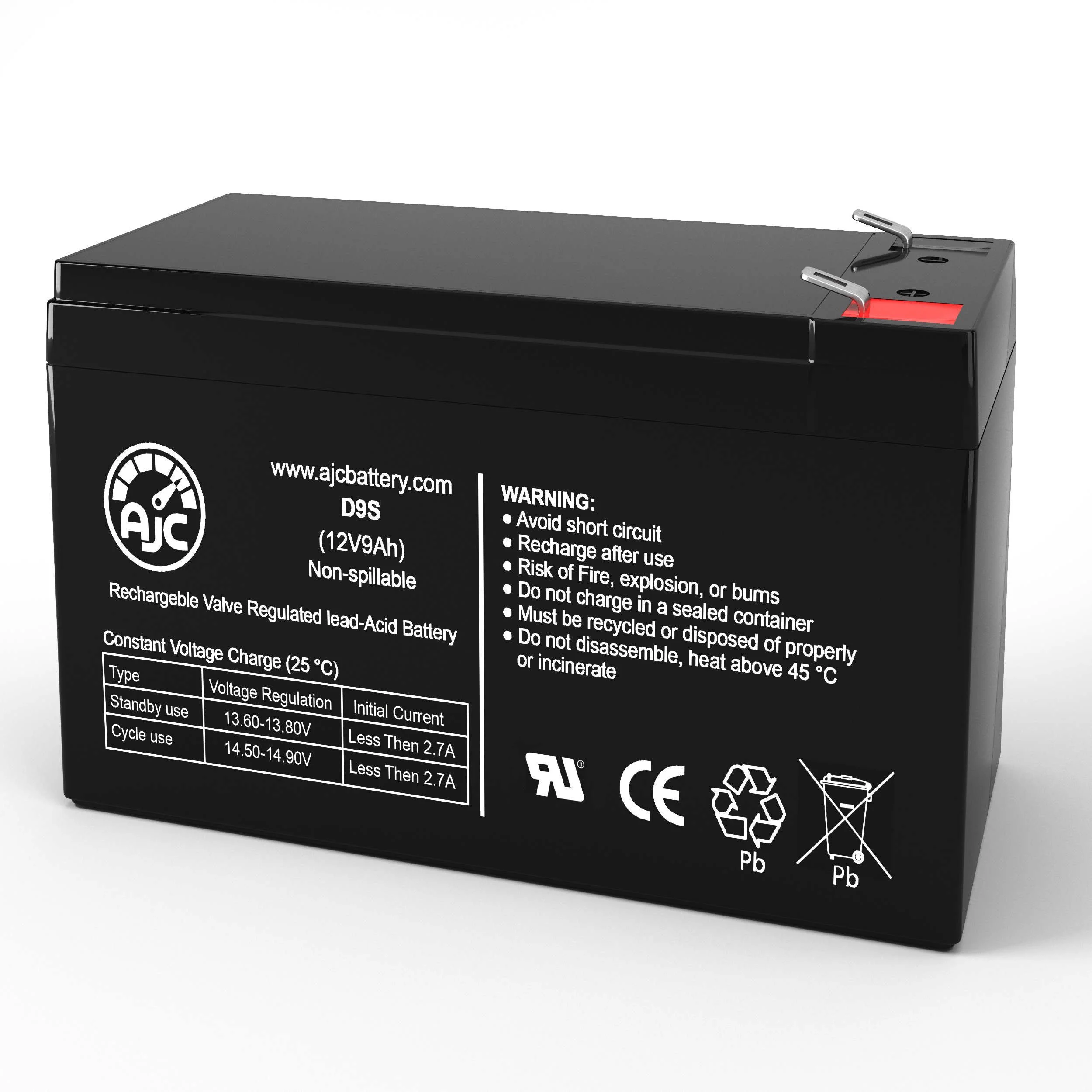 ION Audio Party Boom 12V 9Ah Speaker Battery - This Is an AJC Brand Replacement