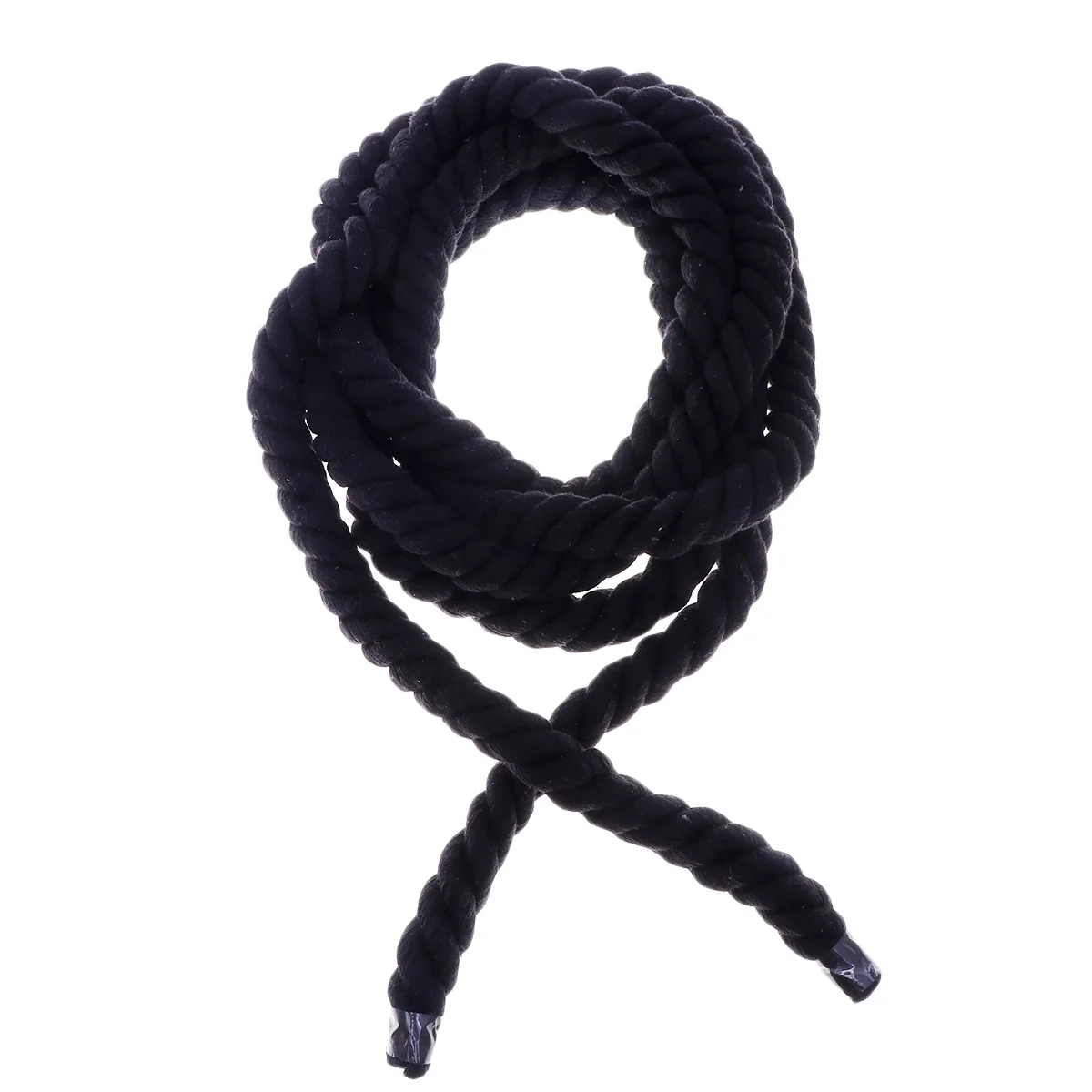 NUOLUX 4m Twine String Rope 20mm Cotton Thickened Craft String for DIY Decoration Clothing Packaging (Black)