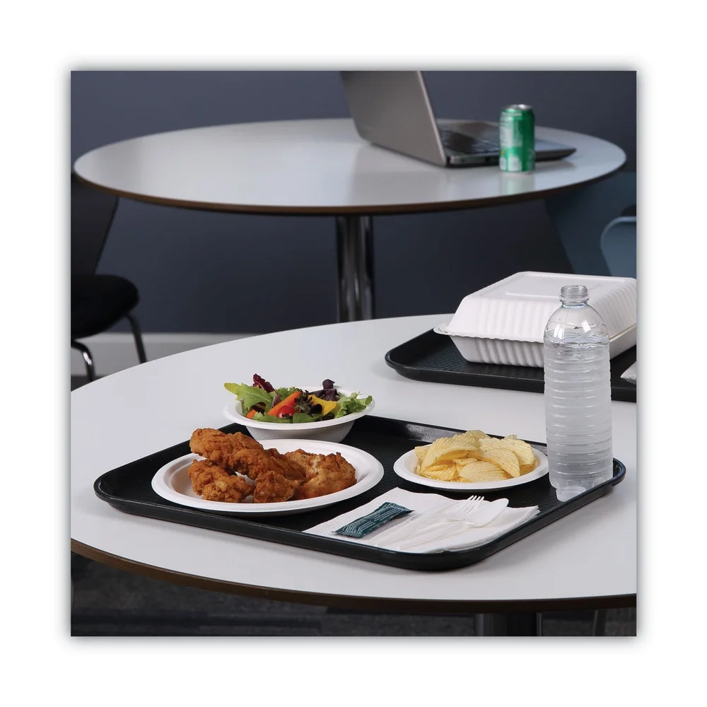 Boardwalk PL-10BW Bagasse 10 in. Plate - White (500/Carton)