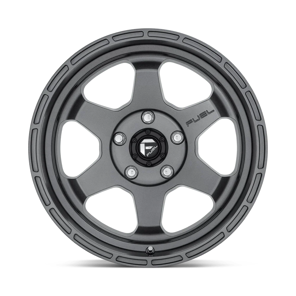 Fuel D665 Shok 18X9 5X150 1Et 87.1Cb Matte Gun Metal Wheel