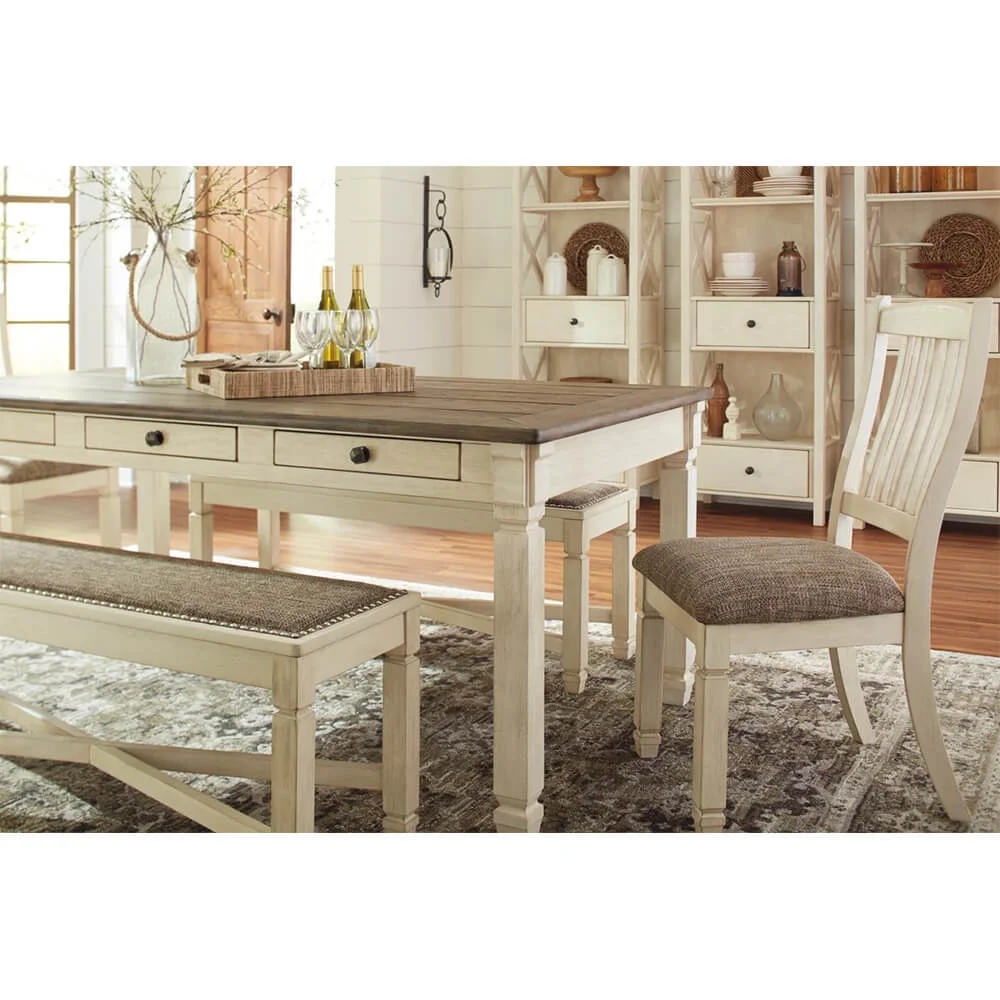 Ashley Furniture Bolanburg Dining Table in White