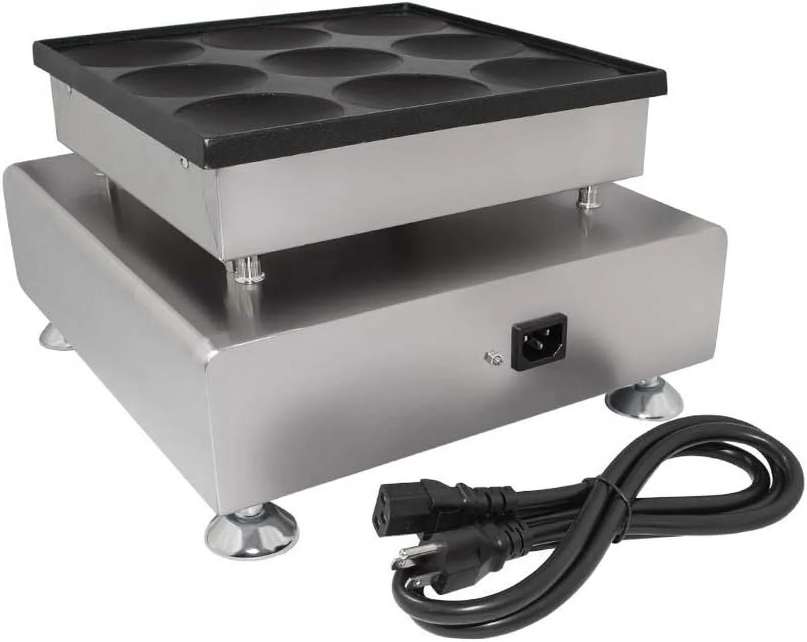 Poffertjes Maker | Dutch Pancakes Maker (9 Big Pancakes)