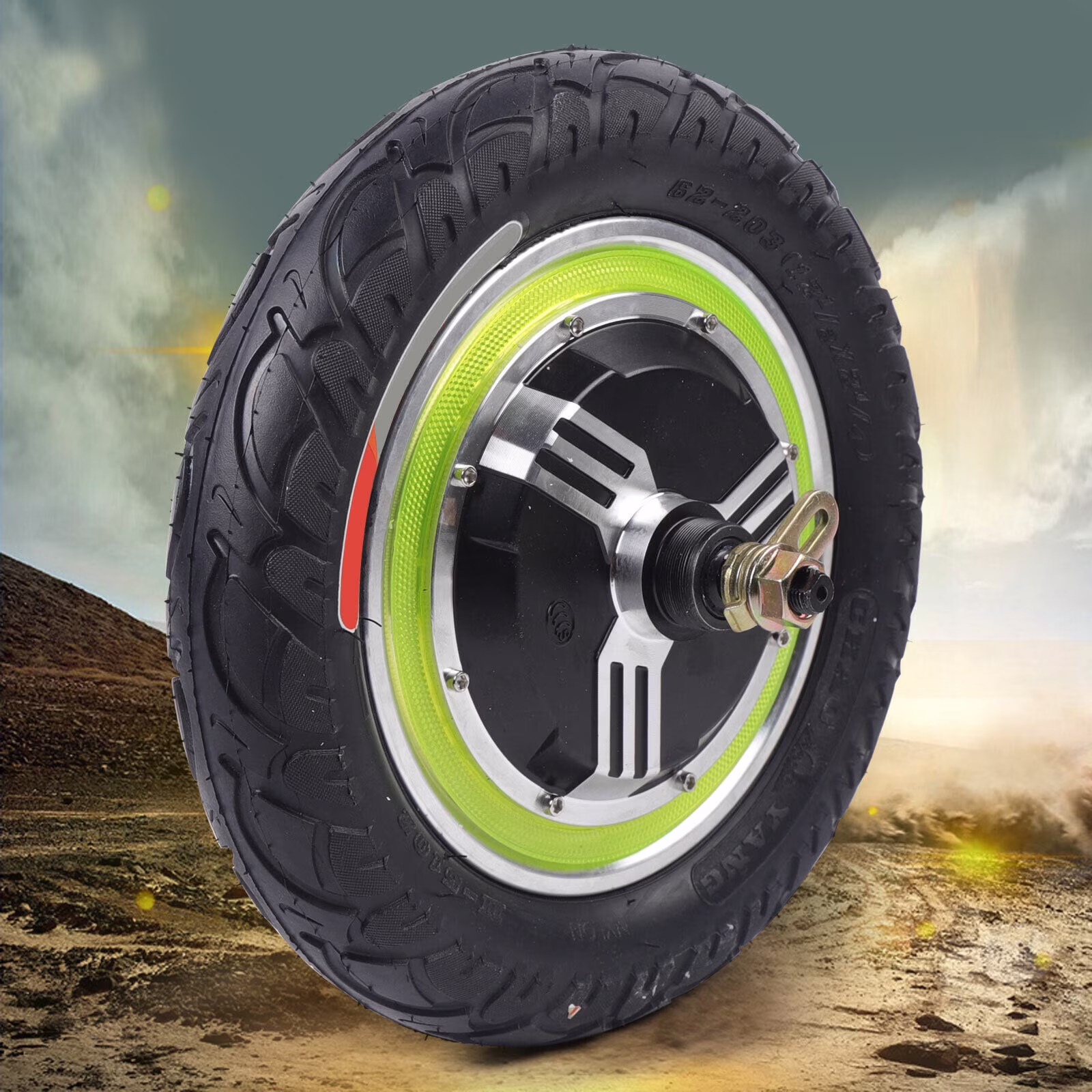 12'' 48V Wheel Motor Electric Scooter E-bike Conversion Kit Brushless Motor