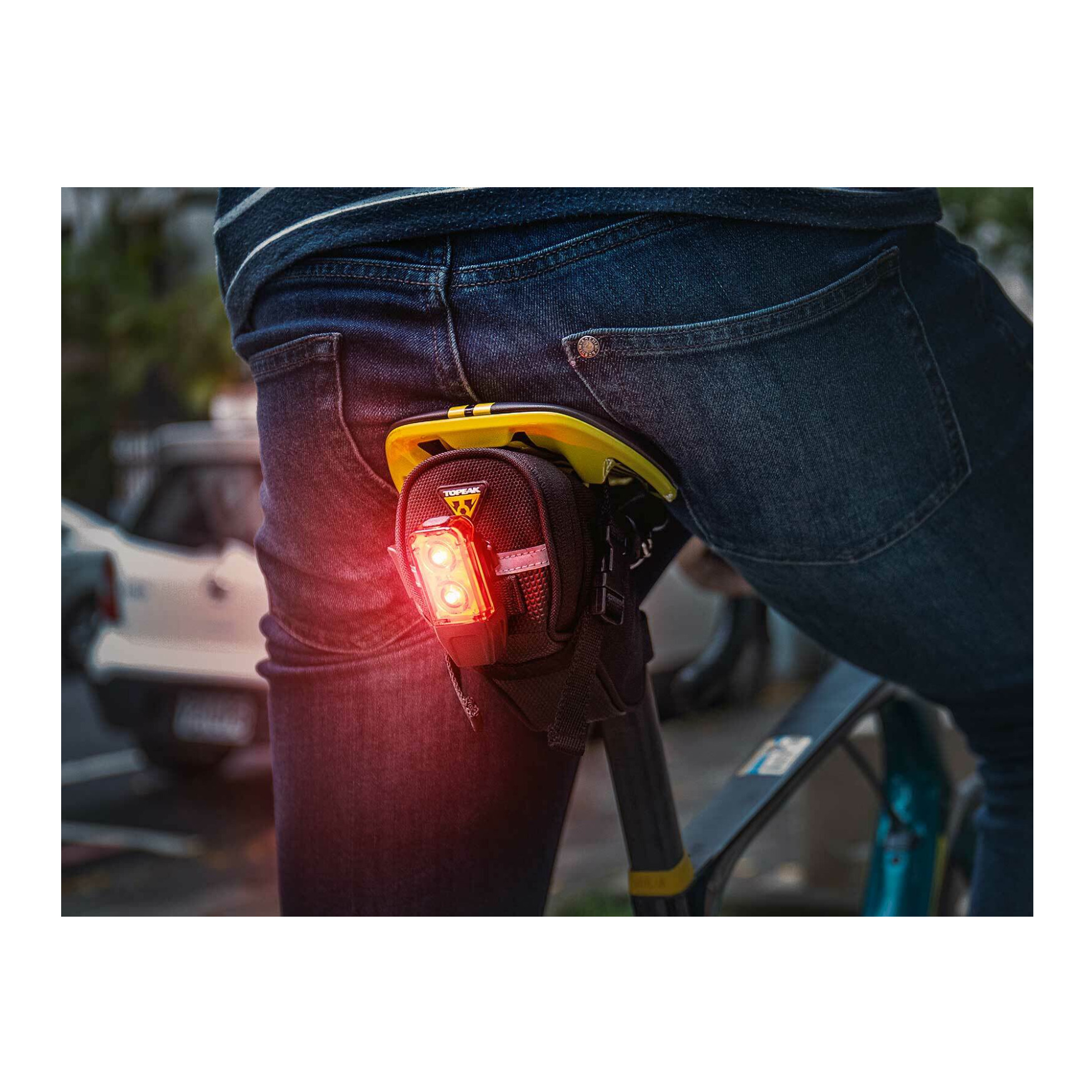 Topeak PowerLux USB Combination Light Set and OnGuard Bulldog STD Bike U-Lock (4.53 x 9.06 Inch)