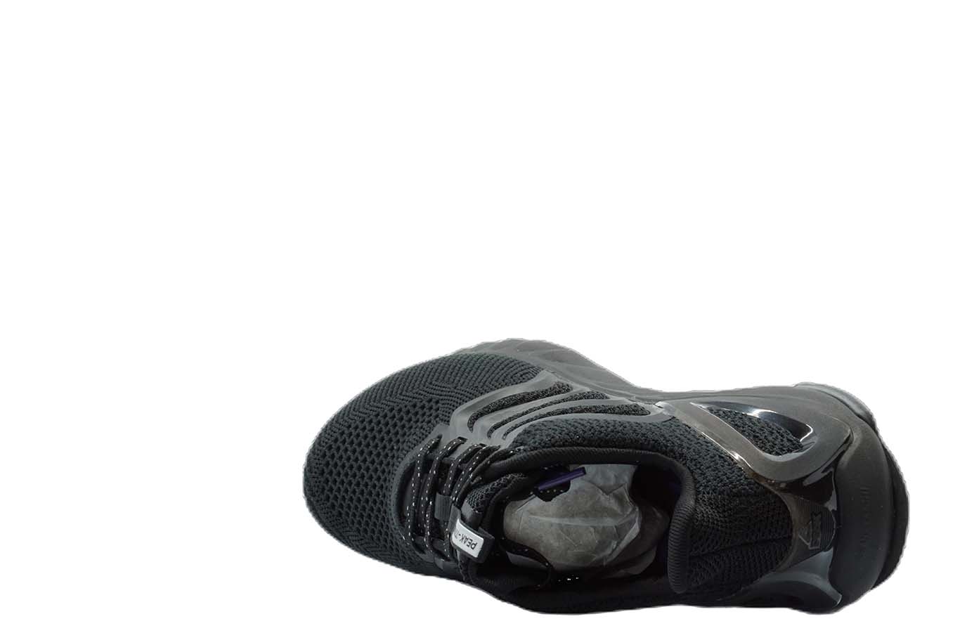 [E92557] Mens Peak Taichi Natural Black Running Shoes - 6