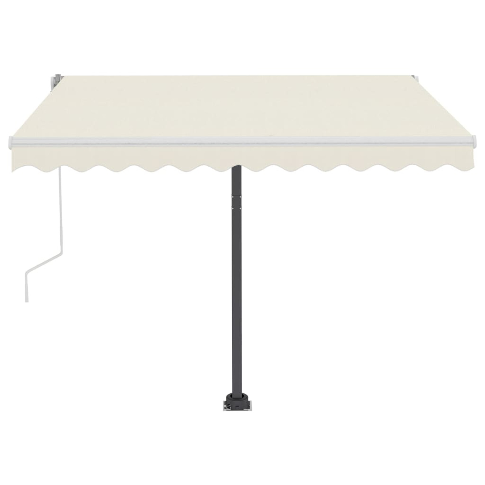 Suzicca Freestanding Manual Retractable Awning 118.1