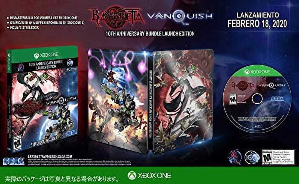 Bayonetta & Vanquish 10th Anniversary Bundle: Launch Edition - Xbox One