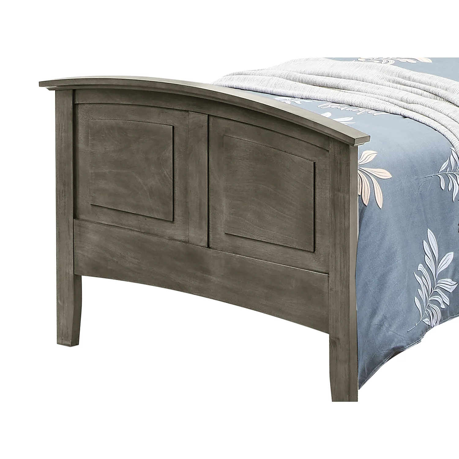 Maykoosh Baroque Bliss G5405A-TB Twin Bed ( 2 Boxes) , Gray