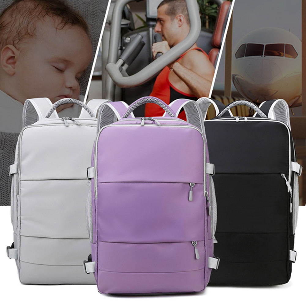 Occkic Outdoor Hiking Bag Travel Laptop Backpack Women Anti Theft Backpack with USB Charging Port Water Resistant Daypack