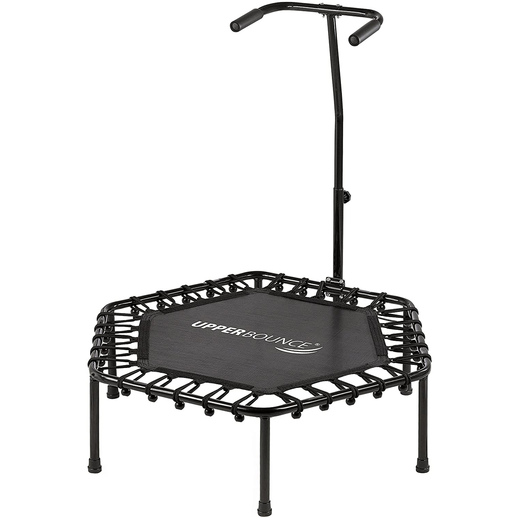 Upper Bounce Mini Exercise Trampoline for Adults and Kids Fitness Rebounder Hexagon 50
